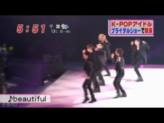 [NEWS] 24.02.2011 Mezamashi - BEAST Cut