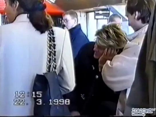 22.03.1998 Dieter Bohlen in Tallinn Airport