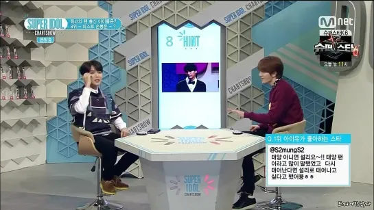 [SHOW] 14.11.2014 Mnet Super Idol Chart Show, Ep.37 - Best Idol Fan - #8 DongWoon, Fan of Actresses