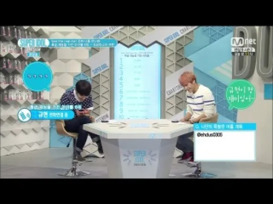 [SHOW] 25.07.2014 Mnet Super Idol Chart Show, Ep.22 - Idols With Exceptional Talents (DongWoon)