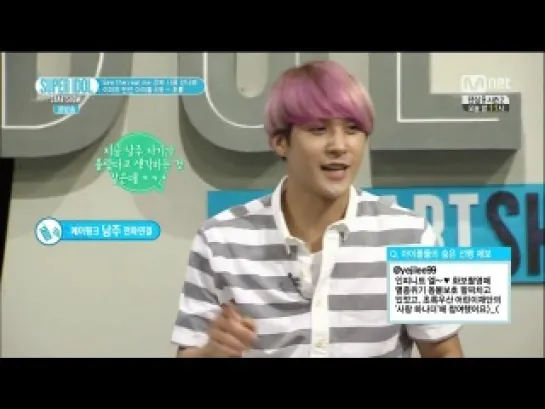 [SHOW] 4.07.2014 Mnet Super Idol Chart Show, Ep.19 - Idols Who Have Twisted Image On & Off Stage (DongWoon)