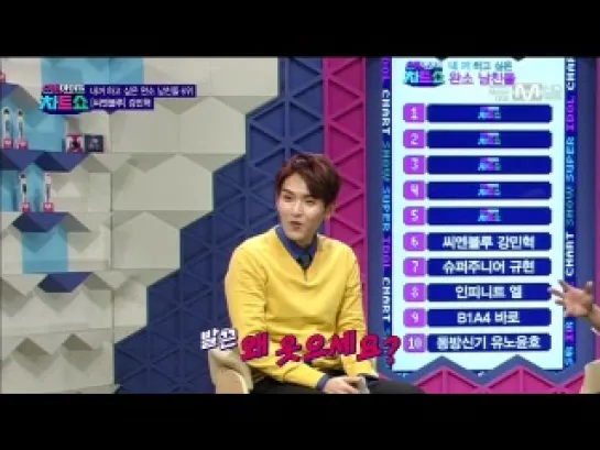 [SHOW] 14.02.2014 Mnet Super Idol Chart Show, Ep.3 - MC Cuts