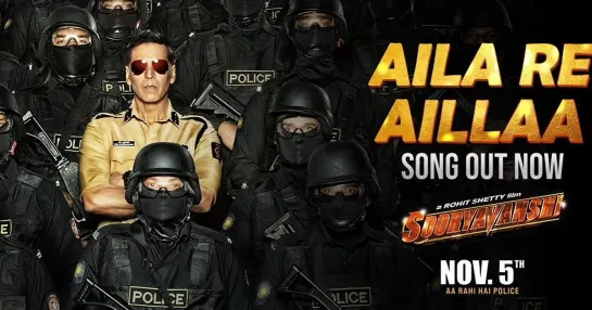 Aila Re Aillaa (Video) Sooryavanshi | Akshay, Ajay, Ranveer, Katrina, Rohit, Pritam, Tanishk | 5 Nov