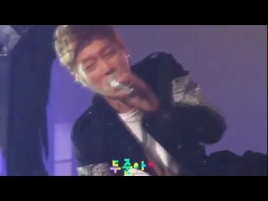 [FANCAM] 4.02.2012 BEAST - Oasis (DooJoon focus) @ Beautiful Show in Seoul