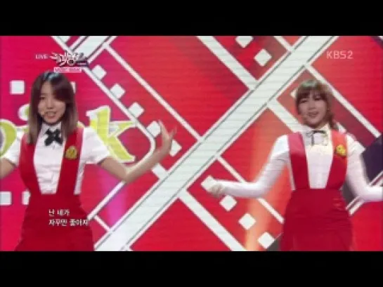 [PERF] A PINK - Mr. Chu (ON STAGE) (140411 KBS2 "Music Bank")