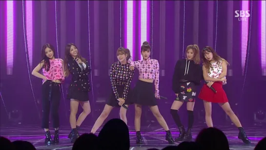 [PERF] A PINK - BOOM POW LOVE (161OO2 SBS "INKIGAYO")