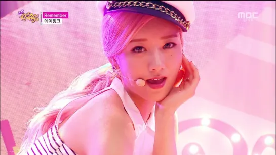 [PERF] A PINK - 꽃잎점 (FLOWER PETAL) + REMEMBER (150718 MBC "MUSIC CORE")