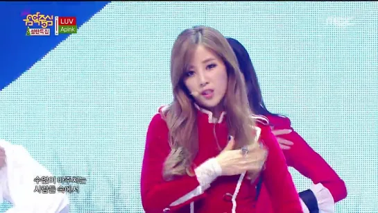 [PERF] A PINK - LUV (141220 MBC "Music Core")