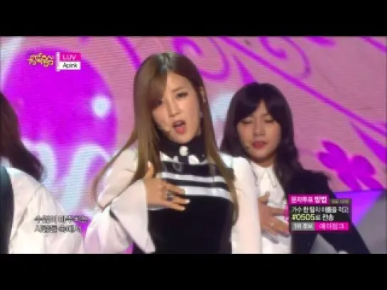 [PERF] A PINK - LUV (141213 MBC "Music Core")