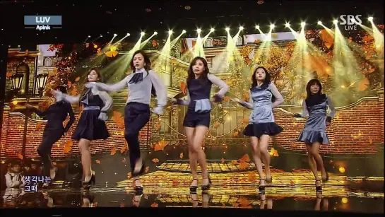 [PERF] A PINK - LUV (141130 SBS "Inkigayo")