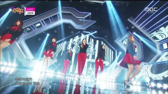 [PERF] A PINK - LUV (141129 MBC "Music Core")