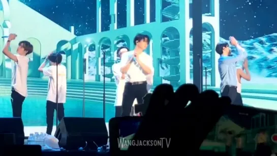 [FANCAM:TOUR] 180804 GOT7 - Thank You @ Концерт «GOT7 2018 World Tour: Eyes On You» в Сингапуре.