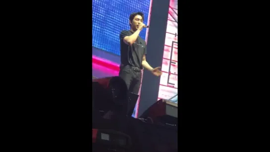 [FANCAM:TOUR] 180711 Речь Чжинёна @ Концерт «GOT7 2018 World Tour: Eyes On You» в Нью-Йорке.