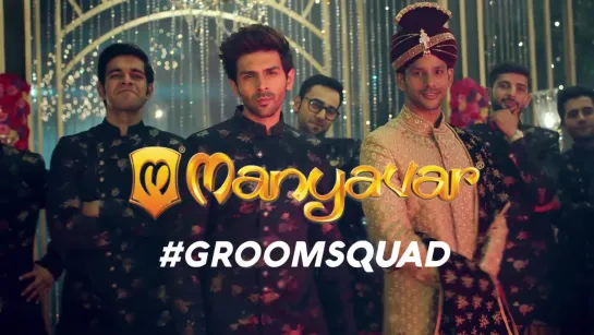 #GroomSquadByManyavar