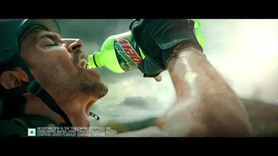 Ритик Рошан в рекламе напитка Mountain Dew