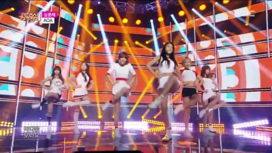 150704 AOA - Heart Attack @ Music Core