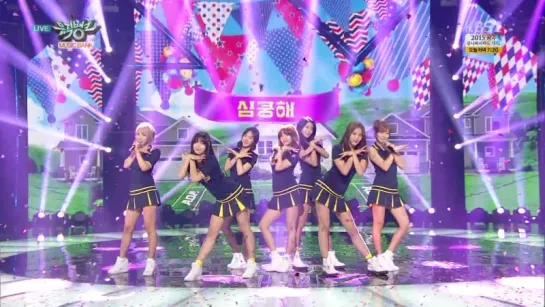 150703 AOA(에이오에이) - Heart Attack(심쿵해) @ Music Bank