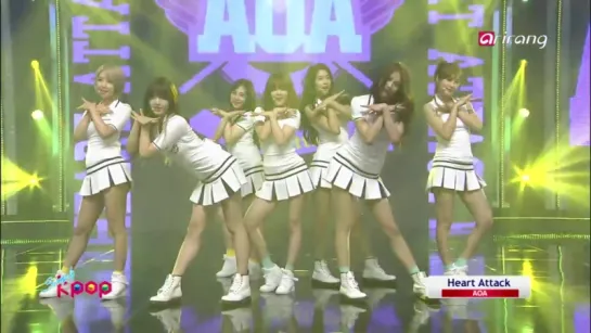 150703 #AOA - #심쿵해 (Heart Attack) @ Simply K-Pop