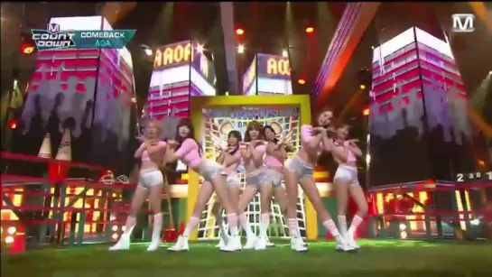 150625 AOA - Heart Attack @ M! Countdown