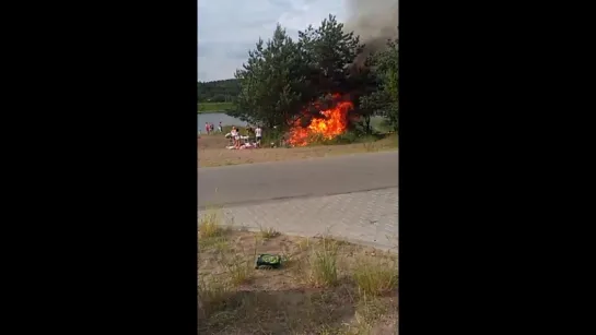 Поляки тоже ездят на шашлыки или легкий костер.