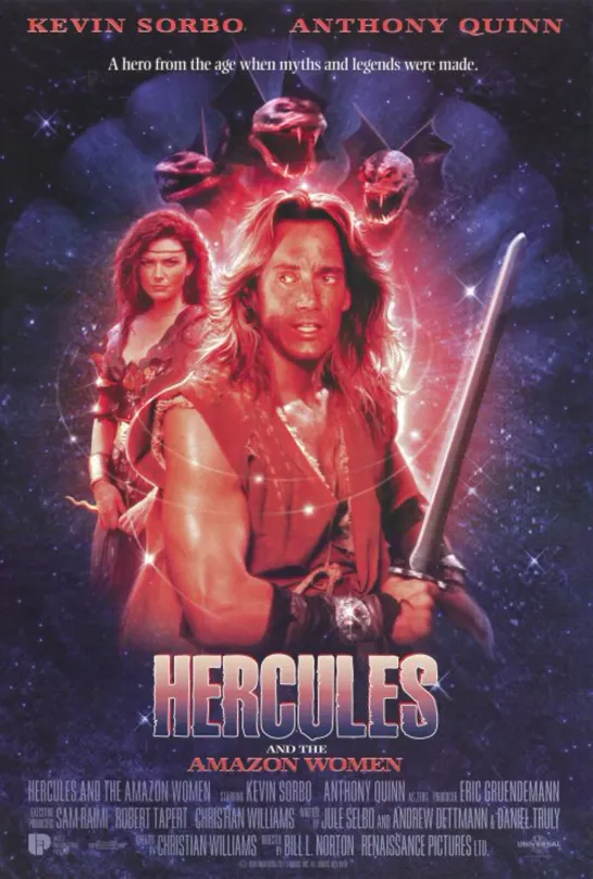 Геракл и амазонки / Hercules and the Amazon Women (1994) США