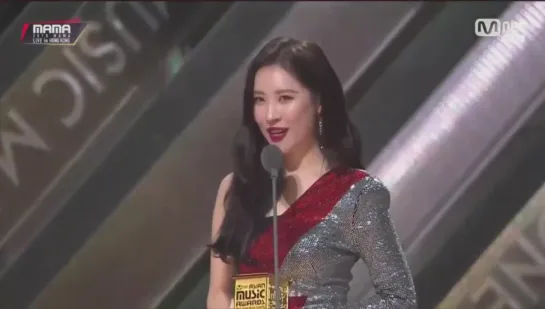 181214 SUNMI - BEST FEMALE ARTIST @ 2018 MAMA in HONG KONG