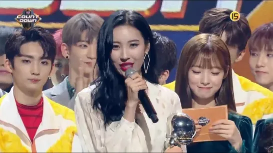 180125 SUNMI - No.1 +  Encore @ M! Countdown