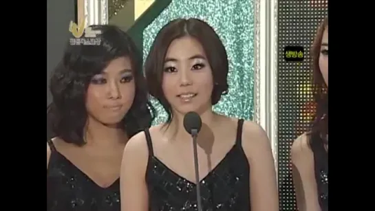 [HD] Wonder Girls win Digital BonSang @ 23rd Golden Disk Awards 081210