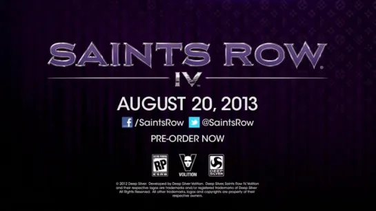 Saints Row 4 - Игровой Трейлер 2013 г