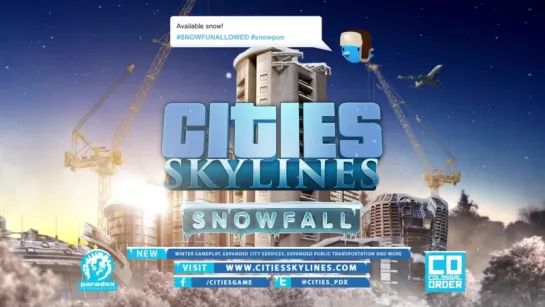 Cities  Skylines Snowfall - Игровой Трейлер 2016 г