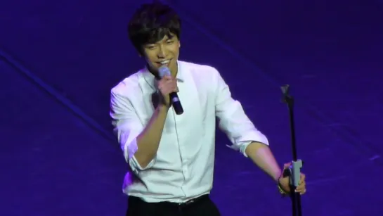 [SG FM 2012] Lee Seung Gis Message to Singapore Airen (720p)