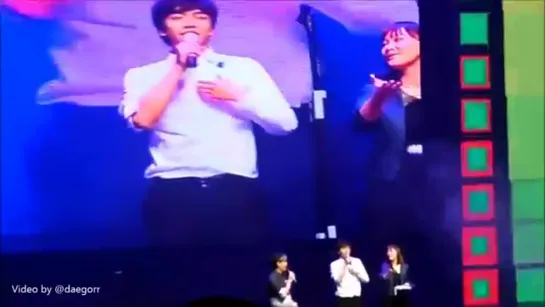 [FANCAM] Lee Seung Gi I can be YOUR slave (Tonight with Lee Seung Gi in Singapore)