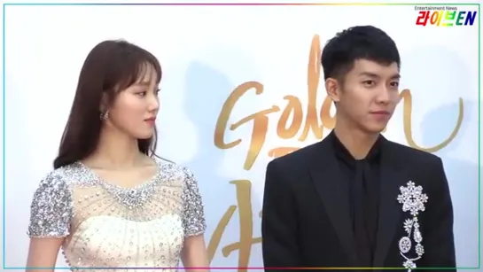 [liveen TV] 이승기 이성경, 이니셜이 같은 ㅇㅅㄱ 우리가 MC! (골든디스크시상식) [ARh49KppIns]