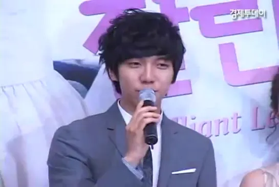 Han Hyo Joo  Lee Seung Gi on Brilliant Legacy Press Conference