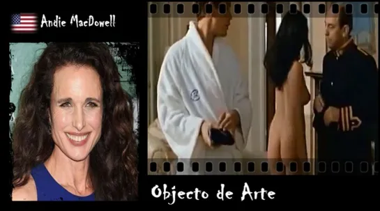 Andie MacDowell - Objecto de Arte