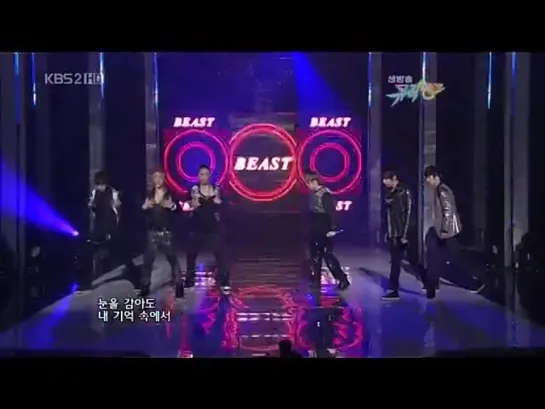 [PERF] 26.03.2010 BEAST - Shock @ Live on KBS2 Music Bank