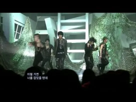 [PERF] 14.03.2010 BEAST - Shock @ Live on SBS Inkigayo