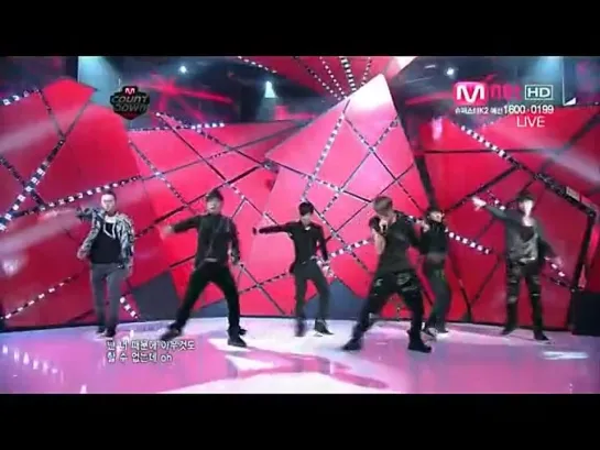 [PERF] 11.03.2010 BEAST - Shock @ Live on M Countdown