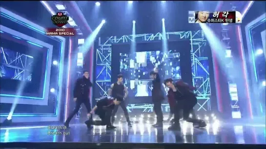 [PERF] 28.10.2010 BEAST - Shock & Breath @ Live on Mnet M!Countdown