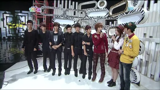 [CUT] 3.10.2010 BEAST - Interview @ SBS Inkigayo