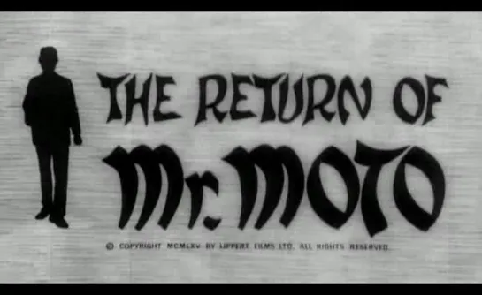 9 Mr Moto The Return Of Mr Moto (1965)