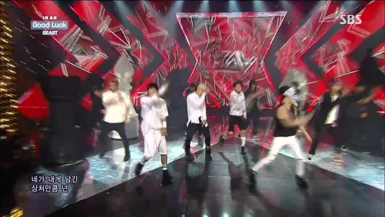 [PERF] 6.07.2014 BEAST - Good Luck @ Live on SBS Inkigayo