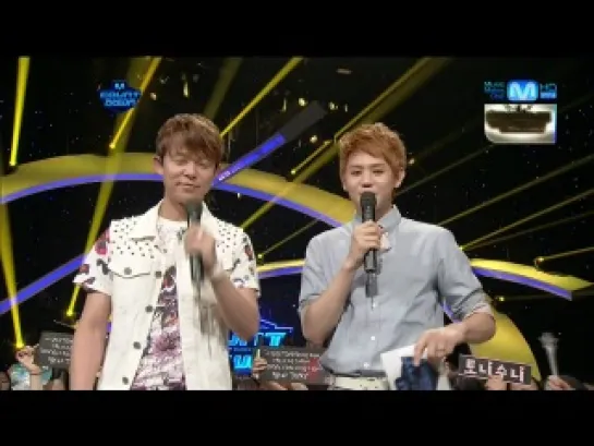 [CUT] 9.08.2012 YoSeob - MC Cuts @ Mnet M!Countdown