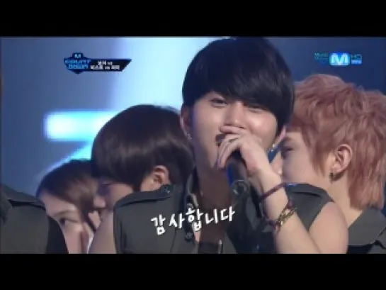 [CUT] 2.08.2012 MCD №1 Nominees @ Mnet M!Countdown (300th Special)