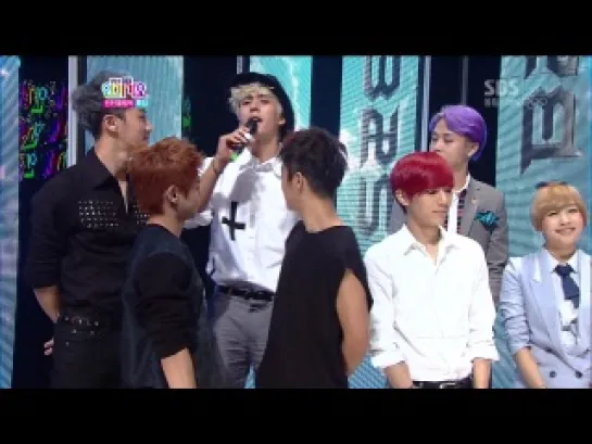 [CUT] 29.07.2012 BEAST - Interview @ SBS Inkigayo