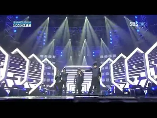 [PERF] 31.01.2010 BEAST - Bad Girl & Mystery @ Live on SBS Inkigayo