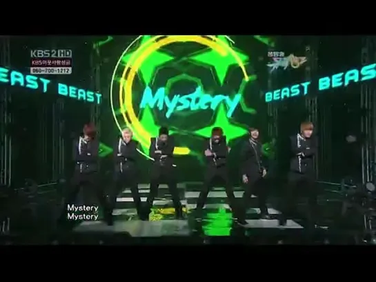 [PERF] 8.01.2010 BEAST - Mystery @ Live on KBS2 Music Bank