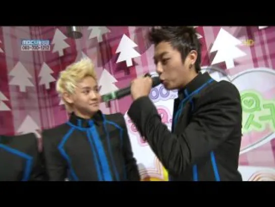 [CUT] 19.12.2009 BEAST - MC Cut @ MBC Music Core