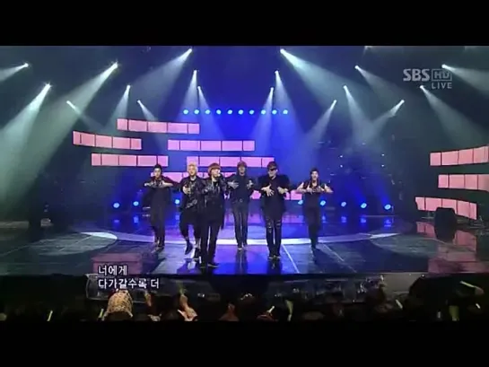 [PERF] 29.11.2009 BEAST - Bad Girl (Remix) @ Live on SBS Inkigayo