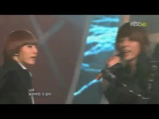 [PERF] 21.11.2009 BEAST - Bad Girl @ Live on MBC Music Core